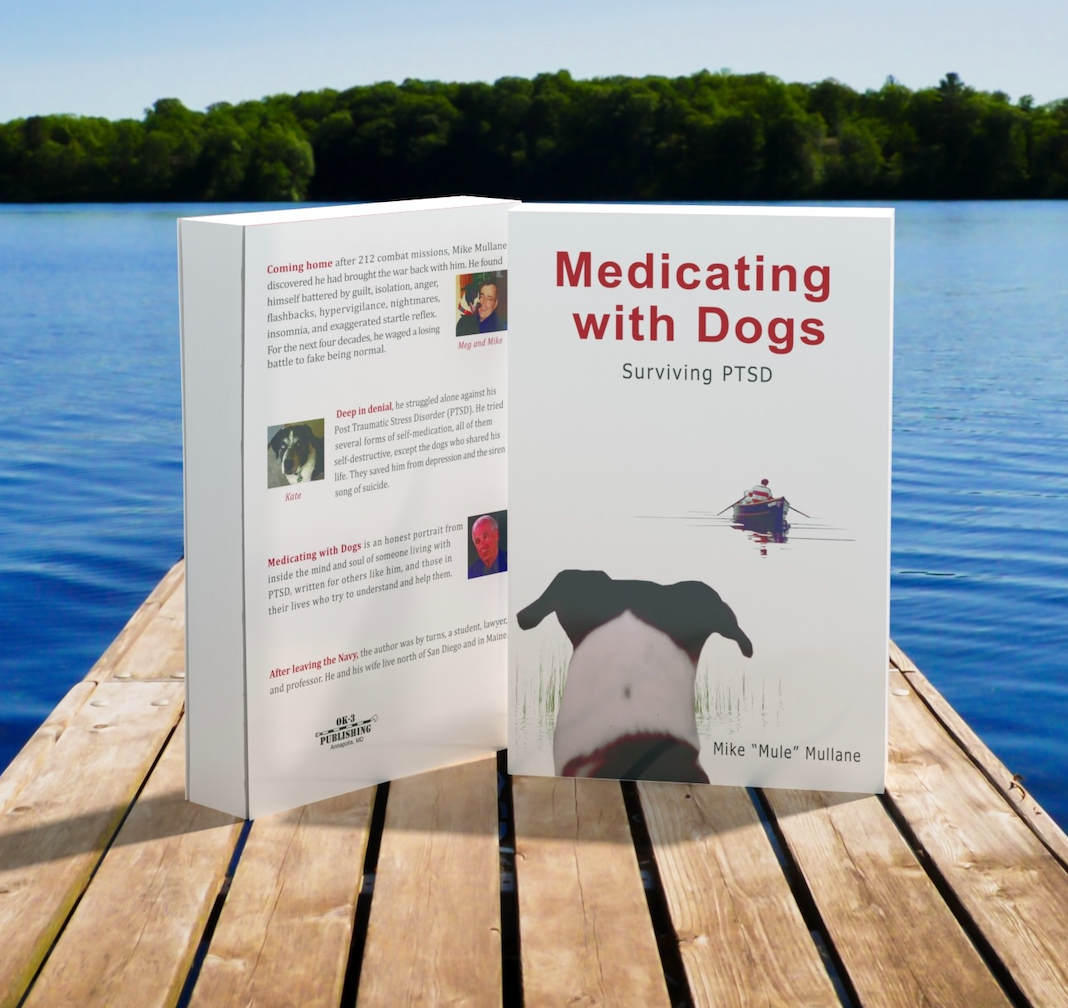 Medicating with Dog Front and Back